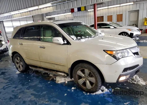 2013 Acura Mdx Technology z USA, uszkodzony, nr VIN 2HNYD2H37DH517695